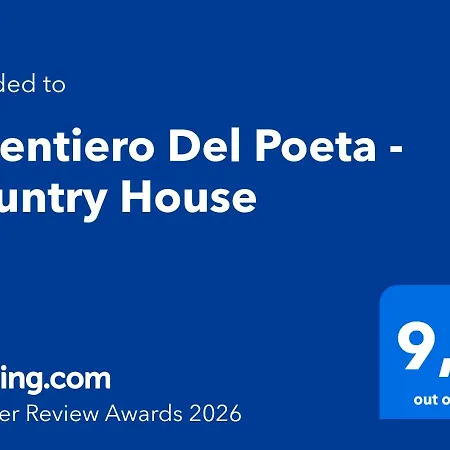 Il Sentiero Del Poeta - Casa de Férias *